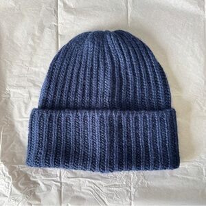 Classic Navy Knit Beanie